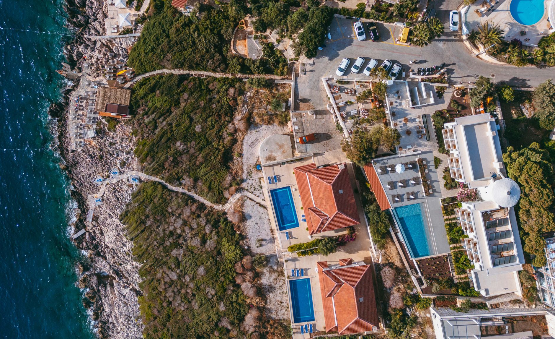 Spacious beachfront villa available for rent with private pool and modern amenities